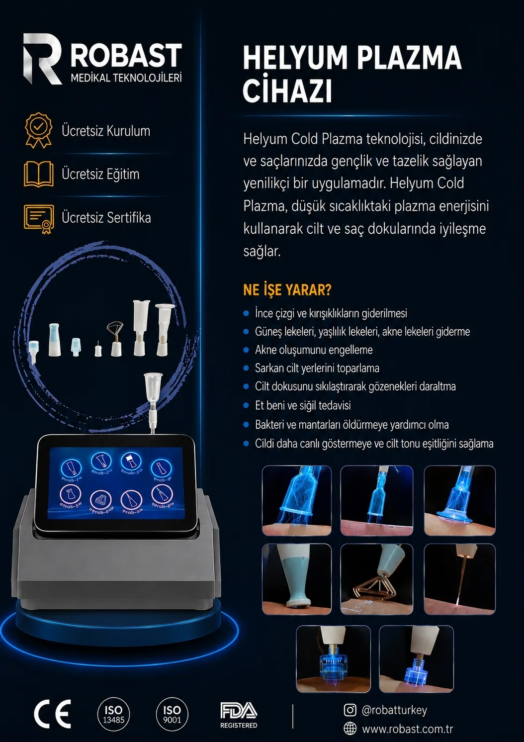 Helyum Plazma Cihazı
